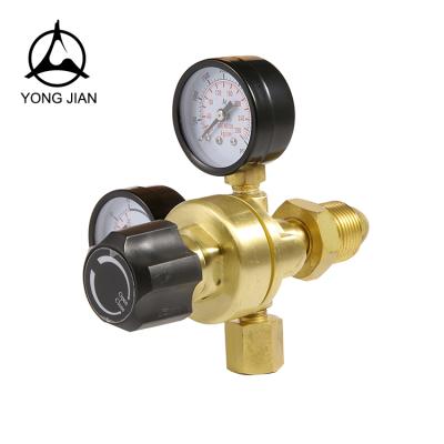 China Stable Argon / CO2 Pressure Regulator Mini Co 2 Gas Regulator for sale