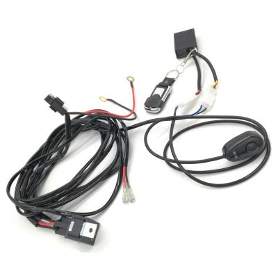 China 40 Amp Popular Remote Control Relay Low Price Automobile Design Light Wiring Harness For Suzuki for sale