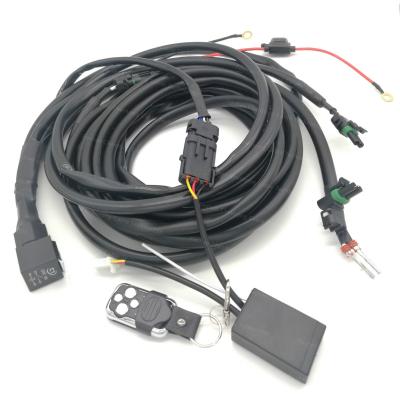 China Low MOQ Car Truck LED Head Light Remote Control Wiring Amp Automobile Connector for sale