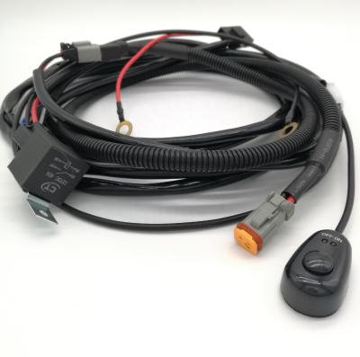 China Automobile Low Price OEM Service Wiring Harness Products Auto Fog Light WireHarness For Honda Civic for sale