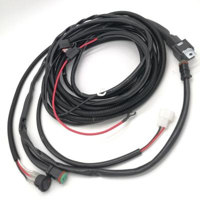 China Top Rated Automobile Automobile Chentong Cable LED Fog Light Relay Wire Harness with Switch and Relay for sale