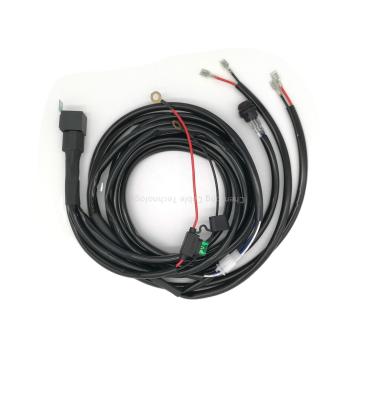 China Automobile Foshan Chentong Universal Wiring Automotive LED Fog Light Spotlight Wire Harness For Volvo for sale