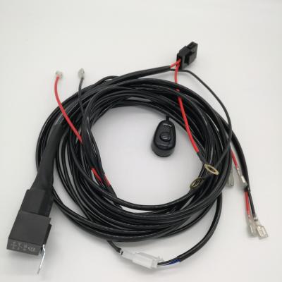 China Automobile Factory Direct Supply Cheap Price 12V 24V LED Headlight Wire Automotive Wiring Harness For Hyundai for sale