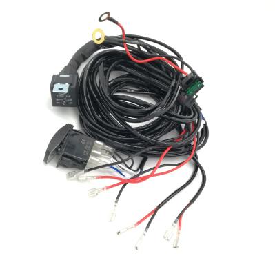 China Various Automobile Automotive Apply Fog Light Car Truck Work Light Wiring For Range Rover for sale