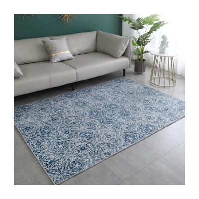 China Home Deco Washable Polyester 3D Persian Carpet Digital Printed Blanket for sale