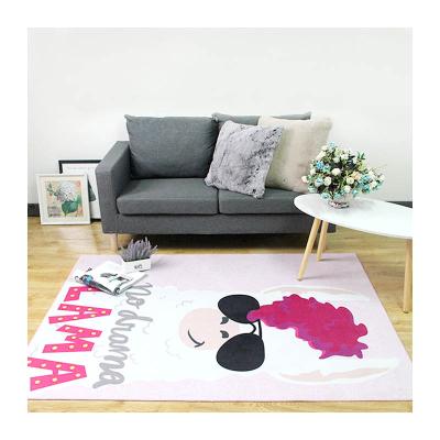 China Good Quality Washable Living Room Floor Mats Kids Style 3D Printed Blankets And Carpet for sale