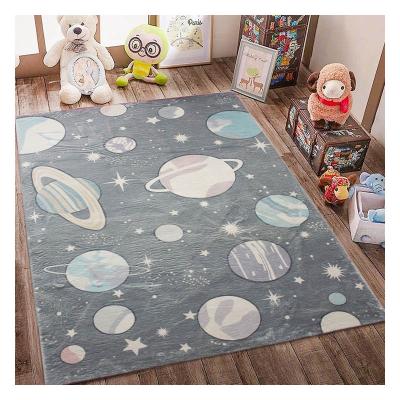 China Cheap Custom Non Slip Washable Floor Mat 3d Printed Bedroom Blankets Carpet For Sale for sale