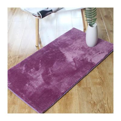 China Anti Slip Polyester Anti Slip Soft Fluffy Flooring Luxury Soft Shaggy Rugs And Blankets for sale