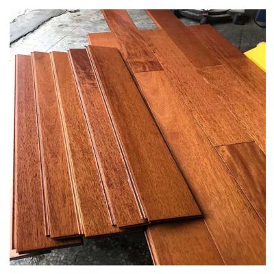 China Low Price Modern Click Lock Taun Full Solid Wood Flooring for sale