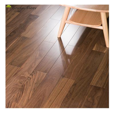 China Modern American Black Walnut Hardwood Flooring for sale