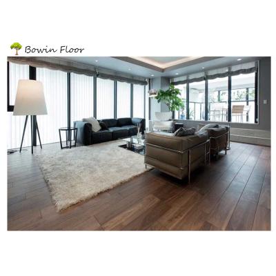 China Modern Grade Natural Smooth Walnut American AB Hardwood Flooring for sale