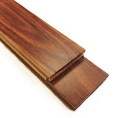 China Mid Century UV Smooth Bronze Acacia Wood Flooring for sale