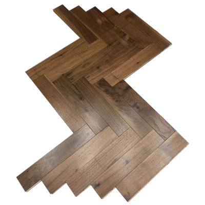 China AB Modern American Grade Walnut Herringbone Flooring for sale