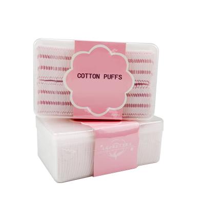 China 2 Sides / Dual Use Square Makeup Disposable Cotton Pads Lace Makeup Remover Facial Cleansing Cotton Pad Microfiber for sale