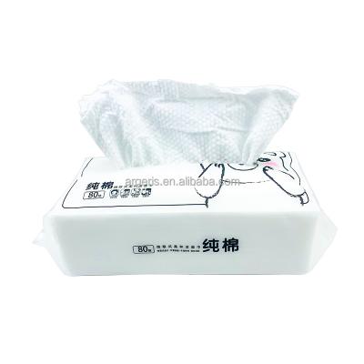 China Logo Hypoallergenic Custom Facial Tissues Cotton Disposable Face Towel Microfiber Cleaning Towels Washing for sale