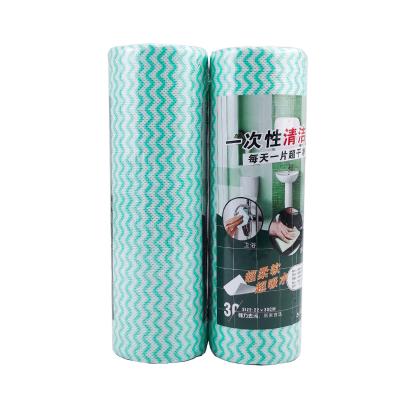 China Non-Stick Oil Rags Kitchen Towel Disposable Lazy Wiping Kitchen Dish Towel Viable Daily Kitchen Rag for sale