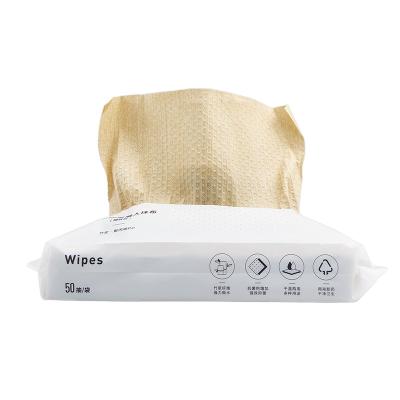 China Viable Lazy Wipe Kitchen Dry Wet Cleaning Wipes Bamboo Pulp Dish Tissues Microfiber Cloth For Kitchen for sale