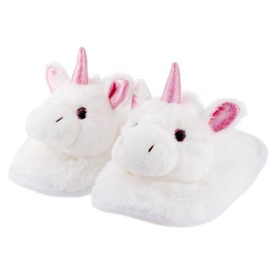 Cina Custom Cute Winter Plush Unicorn Slipper Soft Plush Indoor Women'S CUSHIONING Women's Cushioning in vendita