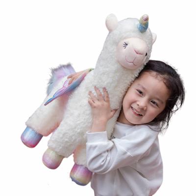 China 2020 Large/Valentine's Day Stuffed Plush Llama Toy Lovely Cute Eco-friendly Material 2020 Pillow Plush Llama Female Toys Stuffed Llama Toy for sale