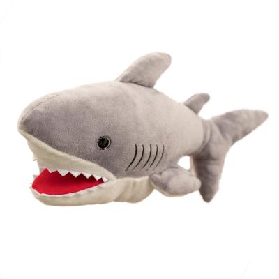 China Hot Sale Shark Sea Turtle Hand Puppet Eco-friendly Material Promotion Toys Plush Animal Puppet for sale