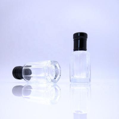 China Refillable in gold silver black hot stamping logo printing oud crystal perfume bottle for sale