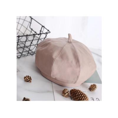 China Picture Berry Powder Berets Girls Kids Beret Hats Berets For Women 100% Cashmere for sale