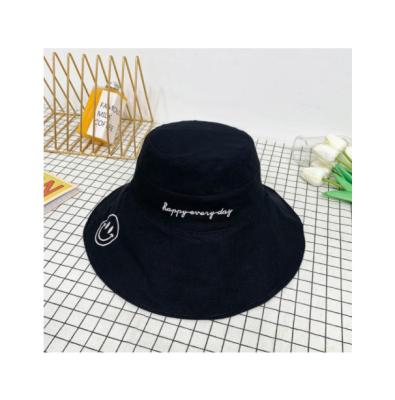 China Character lattice bucket hat bucket hat with flower bucket hat with string for sale