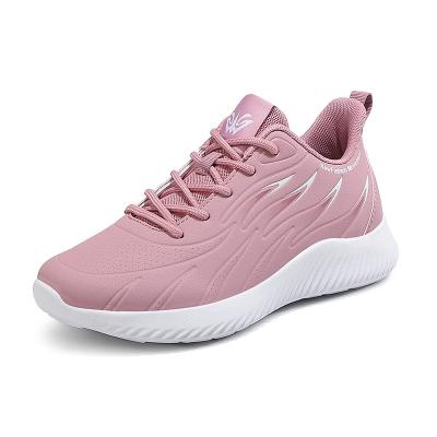 China CUSHIONING Women Sports Shoes Casual Running Sneakers Lightweight Anti-skid Flat Shoes For Ladies for sale