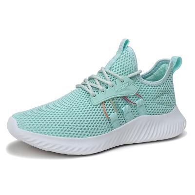 China Anti-odor Women's Fashion Style Shoes Trendy Breathable Mesh Walking Sneakers for sale