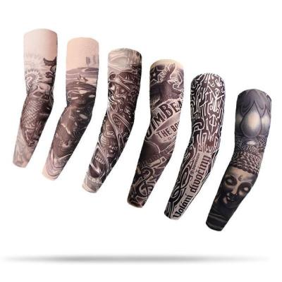 China Hot Sale 6pcs Pack Cooler Summer Tattoo Arm Sleeve Breathable Men Women For Cycling Outdoor Sport for sale