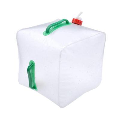 China Viable outdoor portable plastic collapsible water bucket for camping for sale