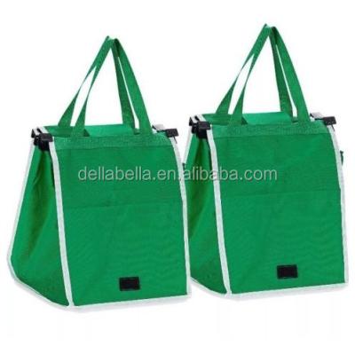 China Trolley Clip-To-Cart Grocery Trolley Bag Reusable Non Woven Shopping Bag for sale