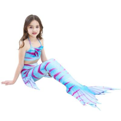 China Breathable Mermaid 3 Set Slimming Suit Girls Bikini Swimwear for sale