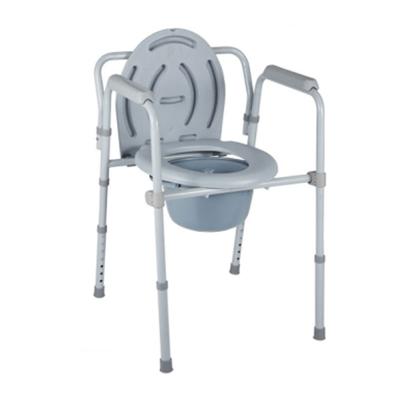 China Wholesale Cheap Aluminum Frame Price Rehabilitation Therapy Supplies Bedpan Commode Toilet Chair For Elder And Disabled Adults for sale