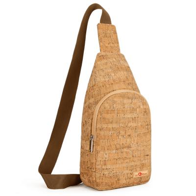 China Unisex Cork Crossbody Shoulder Bag Waterproof Eco Friendly for sale