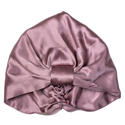 China Wholesale popular custom made 100% silk turban for sleep silk hoods for sale