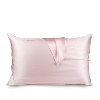 China Standard Size Popular Silk Pillowcase Hidden Zipper Style 16momme Silk Pillowcase Cover for sale