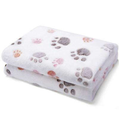 China Soft and comfortable viable thicken Coral Fleeceblankets for pet cover household pet wholesale products for sale