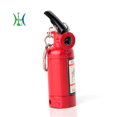 China New type rustic inflatable lighter, cigarette accessories, butane gas, new type fire extinguisher shape lighter for sale