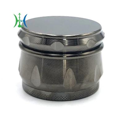 China New 40mm Zinc Alloy Metal Drum 4-Layer Crusher Personality Multilateral Cigarette Breaker Accessories for sale