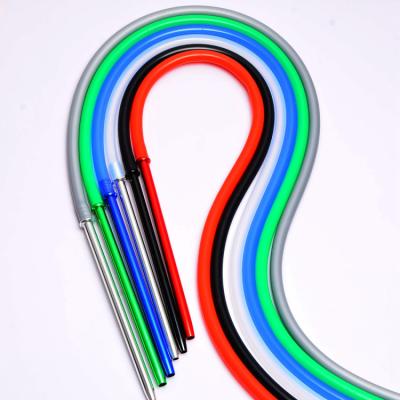 China Durable Wholesale High Quality Hookah Accessories 1.7m Silicone Hookah Hose for sale