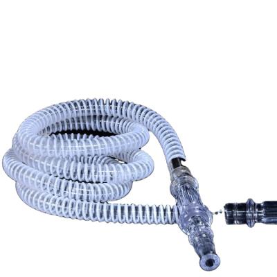 China Wholesale high quality vintage hookah accessories180CMtransparent hookah hose for sale