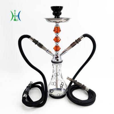 China Hookah accessories factory direct sales double tube mode set large hookah set portable hookah for sale