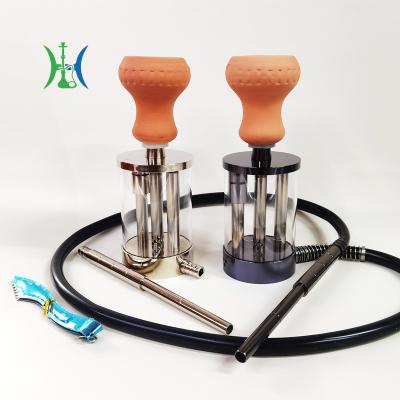 China Aluminum Alloy Aluminum Alloy Single Portable Shisha Shisha Factory Source Aluminum Alloy Shisha Set Travel for sale