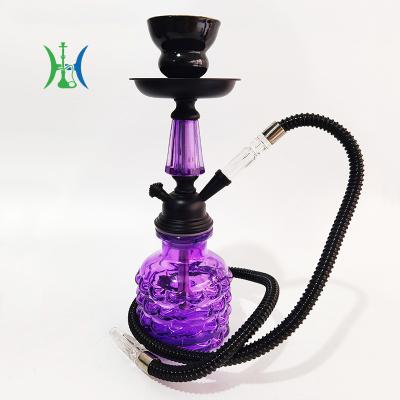 China Small Shisha Acrylic Portable Acrylic Arabic Shisha Mixed Colors for sale