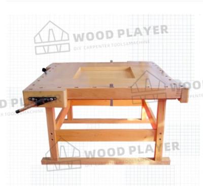 China 167X135X22CM Two Wheel Woodworking Bench Cabinet Makers Workbench for sale