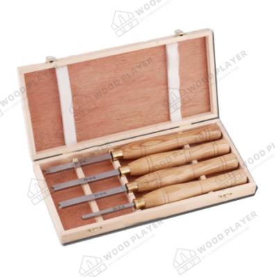 China 4pcs Captive Ring Chisel Set HSS Blade Domestic Ashtree Handle for sale