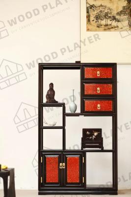 China Rosewood Mahogany Woodwork Arts And Crafts Shelf Antique Display Cabinets for sale