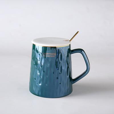 China Viable Manufacturer Crystal-Plated Textured Ceramic Mug Customized Customized Hot-Wholesale Gift for sale