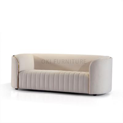 China Post-modern minimalist metal flannel sofa (the other) leisure fabric adjustable combination sofa single, double, three-seat living room sofa for sale